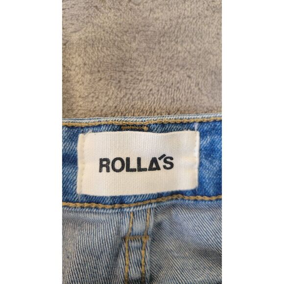 Rollas Westcoast Ankle Mid Rise Skinny Jeans Ocean Worn Jeans - Picture 3 of 6